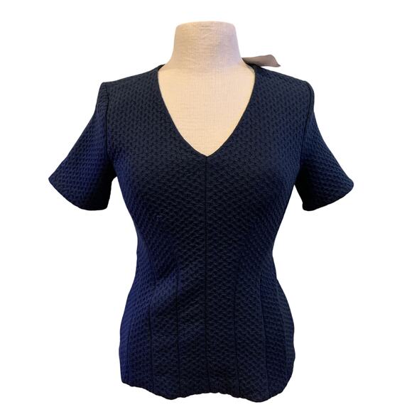 Ann Taylor Sweaters - NWT Ann Taylor Blue short sleeve v-neck sweater shirt Size XS